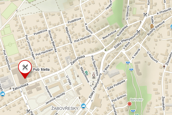 mapa oslava